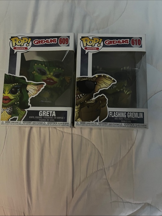 Funko Other - Funko Pop! Gremlins Greta & Flashing Gremlin Duo - Green and Yellow Accents
